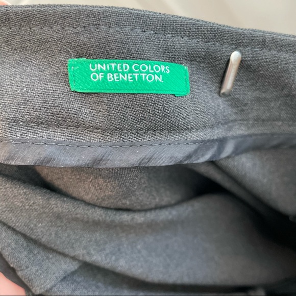 UNITED COLORS OF BENETTON MADE IN ITALY BLAZER SUIT/ PANT SET *EASY IRONING* - Picture 9 of 14